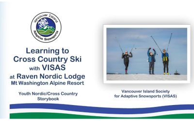 Learning to Cross Country Ski with VISAS at Raven Nordic Lodge